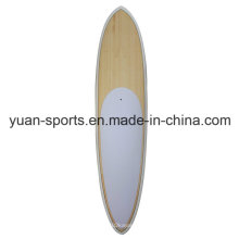 Все округлые характеристики 11 &#39;Bamboo Veneer Surface Sup Встаньте Paddle Board, Surfboard